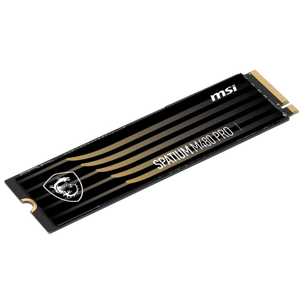 Накопитель SSD 1TB MSI Spatium M480 Pro M.2 2280 PCIe 4.0 x4 NVMe 3D NAND TLC (S78-440L1G0-P83)