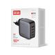 Сетевое зарядное устройство ColorWay Power Delivery GaN (USB-A + 3USB TYPE-C) 100W Black (CW-CHS047PD-BK)