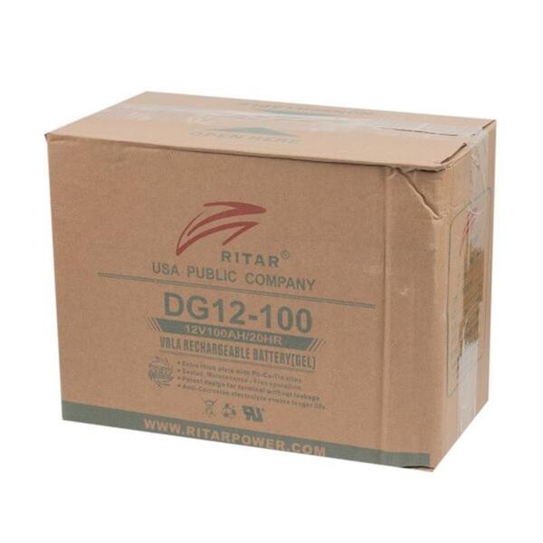 Акумуляторна батарея Ritar 12V 100AH (DG12-100) GEL