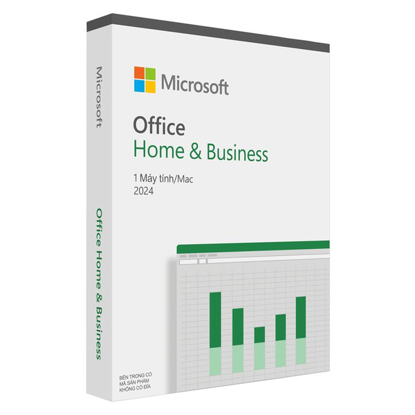 Примірник ПЗ Microsoft Office Home and Business 2024 англ, FPP без носія