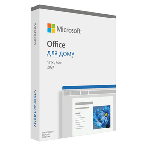 Програмне забезпечення MS Office Home 2024 Ukrainian FPP (EP2-06880)