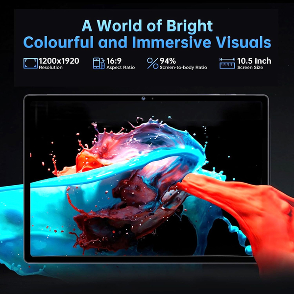 Планшет Oukitel OKT3 10.51 FHD /8GB/256GB/ T616 / 8250mAh / 16+8Мп / Dual SIM / LTE Grey