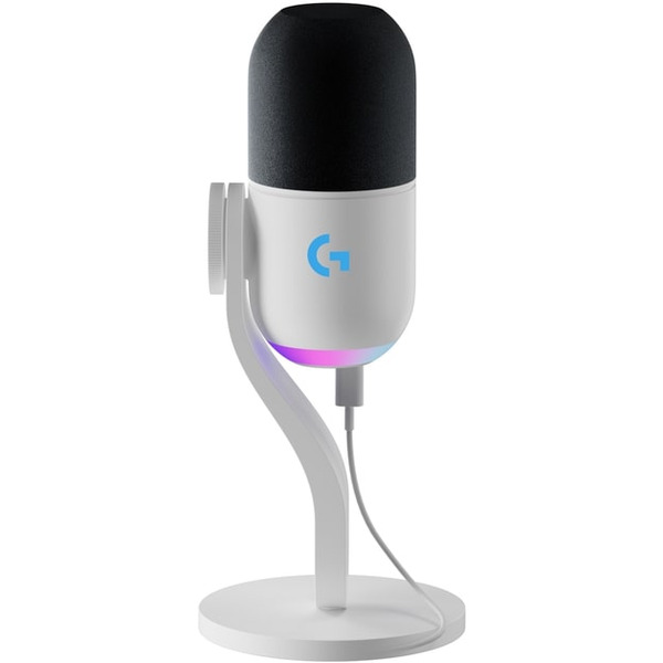 Микрофон Logitech Yeti GX Dynamic RGB Gaming Mic with Lightsync Off White (988-000576)