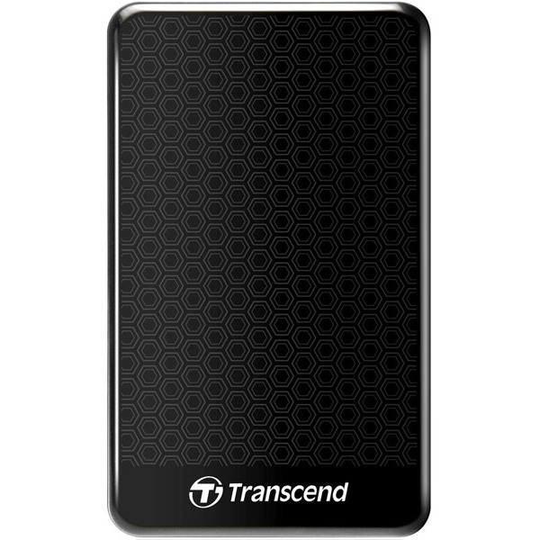 Зовнішній жорсткий диск TRANSCEND 1TB TS1TSJ25A3K USB 3.0 Storejet 2.5 Чорний
