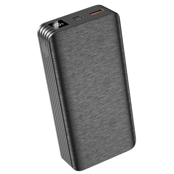 Зовнішній акумулятор (Power Bank) XO-PR144-20000mAh Black (XO-PR144B/29195)