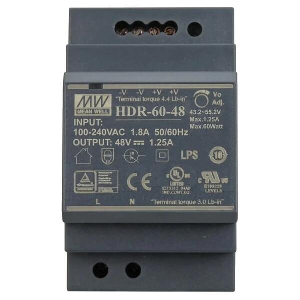 Блок безперебійного живлення Mean Well HDR-60-48