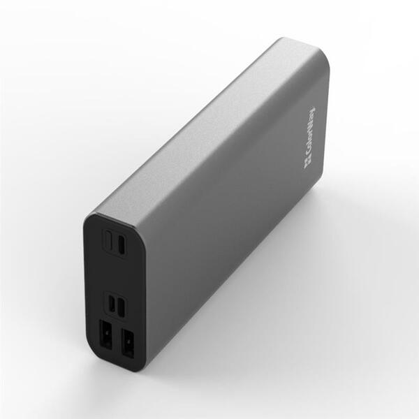 Зовнішній акумулятор (Power Bank) ColorWay 20000mAh Gray (CW-PB200LPH3GR-PDD)
