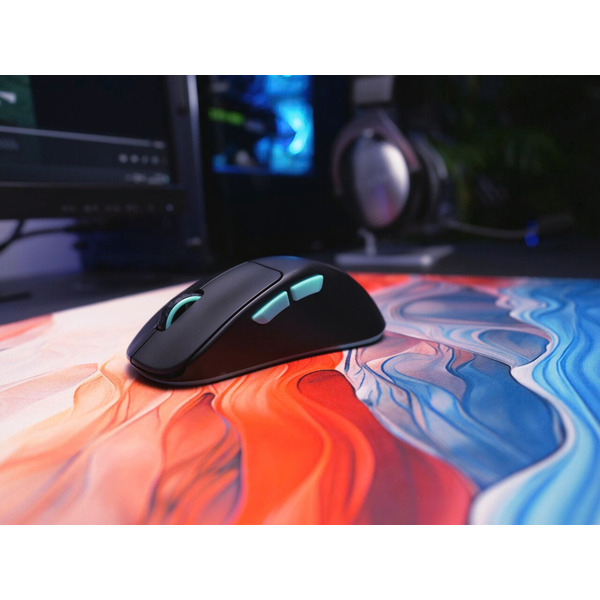 Миша Cherry Xtrfy M64 WL RGB Black CX-M64W-BLACK