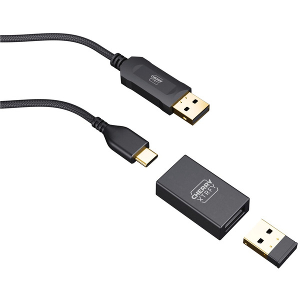 Миша Cherry Xtrfy M64 WL RGB Black CX-M64W-BLACK