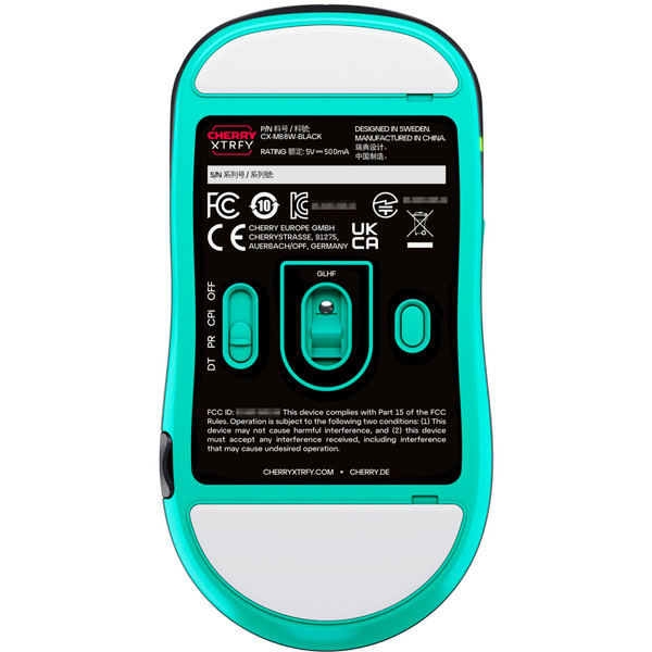 Мышь Cherry Xtrfy M68, WL/USB-A, RGB, черный