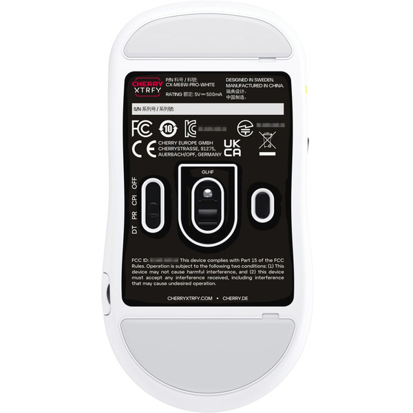 Миша Cherry XTRFY M68 8K WL RGB White CX-M68W-PRO-WHITE