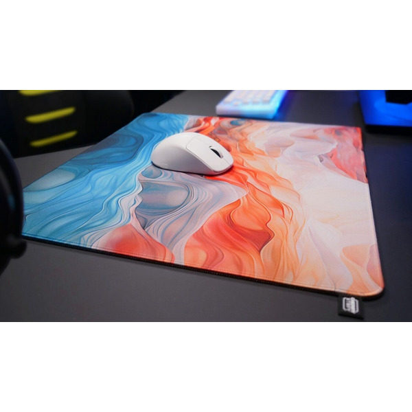 Игровая поверхность Cherry Xtrfy GP5 AMNIS BLUE, L (460 x 400 x 4мм), многоцветный