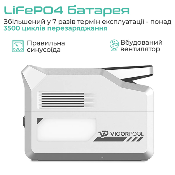 Зарядна станція Vigorpool Captain 1200 VP21-EU