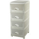 Комод VIOLET HOUSE 1004 Віолетта White 37*45*90 см (1004 Виол WH 37*45*90 см)