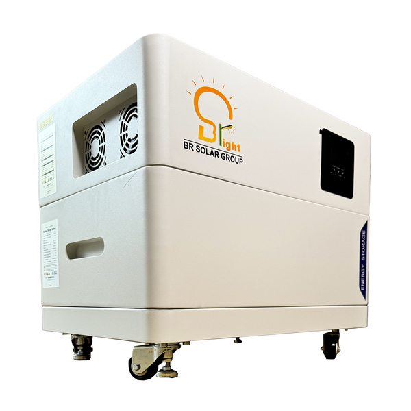 Комплект резервного живлення Bright Solar з інвертором на 5 кВт та акумулятором на 5,12 кВт·год 10011