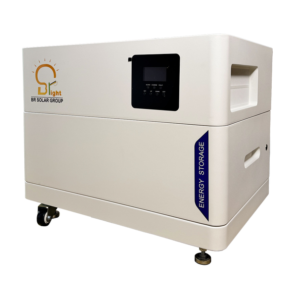 Комплект резервного живлення Bright Solar з інвертором на 5 кВт та акумулятором на 5,12 кВт·год 10011