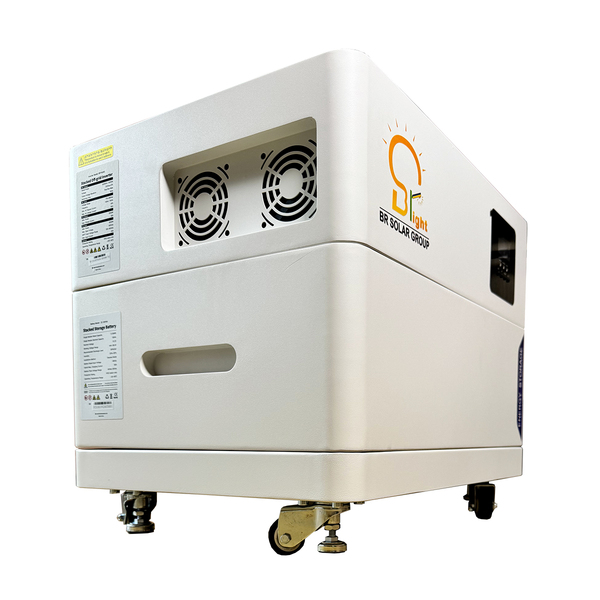 Комплект резервного живлення Bright Solar з інвертором на 5 кВт та акумулятором на 5,12 кВт·год 10011