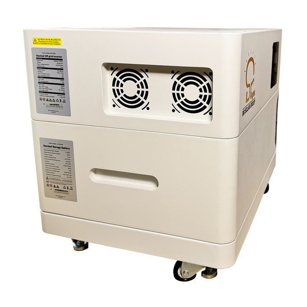 Комплект резервного живлення Bright Solar з інвертором на 5 кВт та акумулятором на 5,12 кВт·год 10011