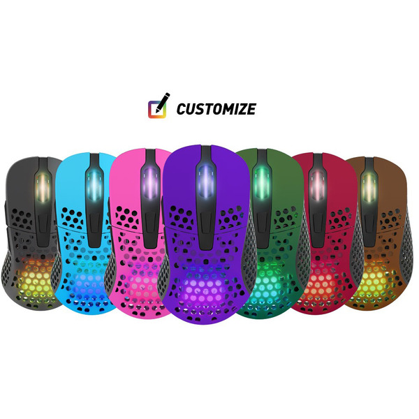 Миша Xtrfy M4 WL RGB Black M4W-RGB-BLACK