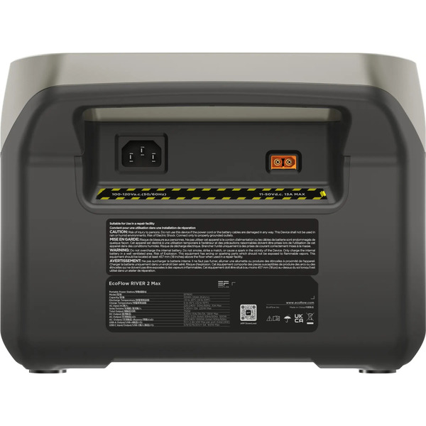 Зарядная станция EcoFlow River 2 Max, 512Wh, 500W, LiFePO4_EU