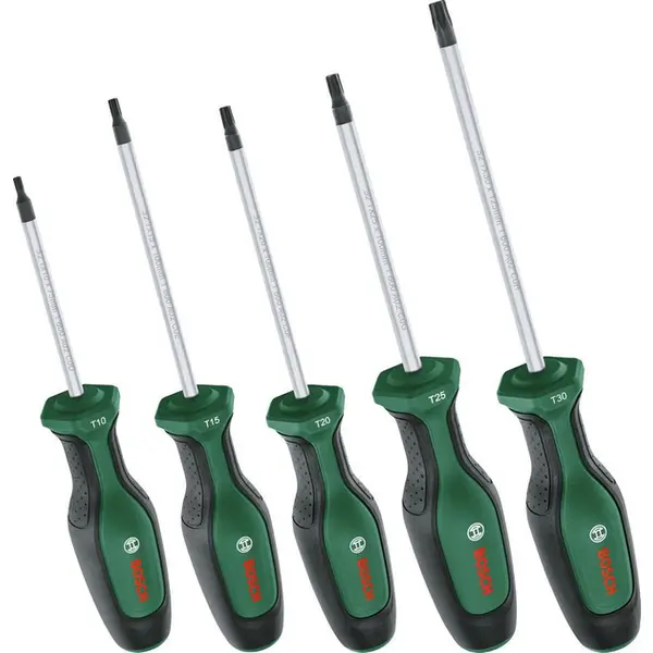Набір викруток Bosch, Torx, 5 шт. (1.600.A02.BX6)