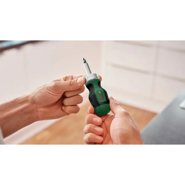 Викрутка з тріскачкою Bosch 6 насадок