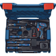 Шурупокрут-дриль акумуляторний Bosch GSB 12V-15 + набір інструментів (0.601.868.10R)