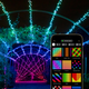 Smart LED Гірлянда Twinkly Dots Lights RGB 60 Gen II, IP20, кабель прозорий