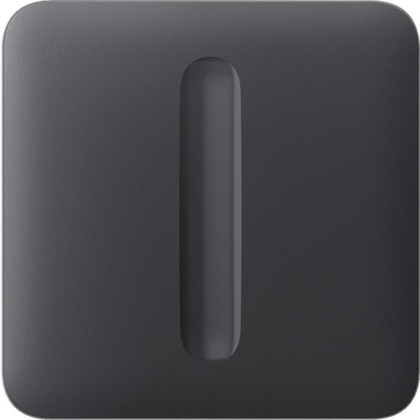 Кнопка для одноклавишного выключателя димера Ajax SoloButton Dimmer 1-gang 2-way for LightSwitch, Jeweler, беспроводной, graphite
