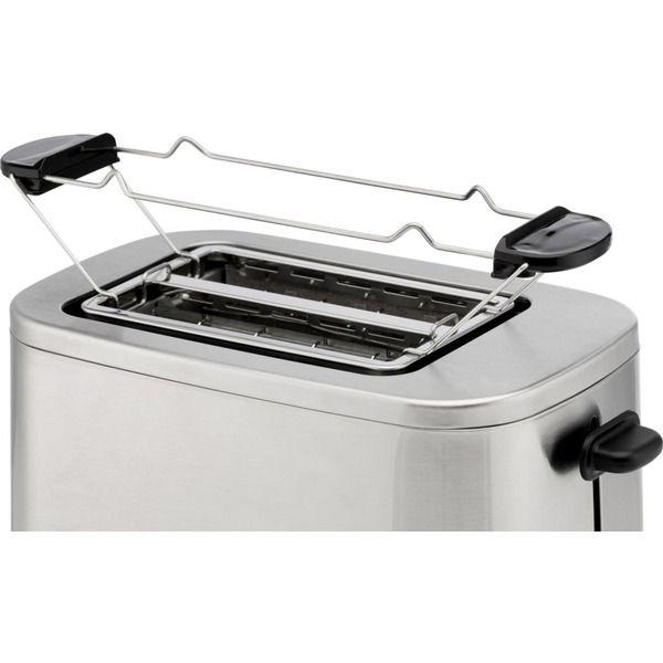 Тостер Gorenje 800Вт, підігрів, розморожування, пластик, сріблястий