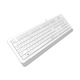 Клавиатура A4Tech FK10 Ukr White