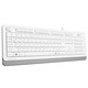 Клавиатура A4Tech FK10 Ukr White