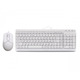 Комплект (клавиатура, мышь) A4Tech F1512 White