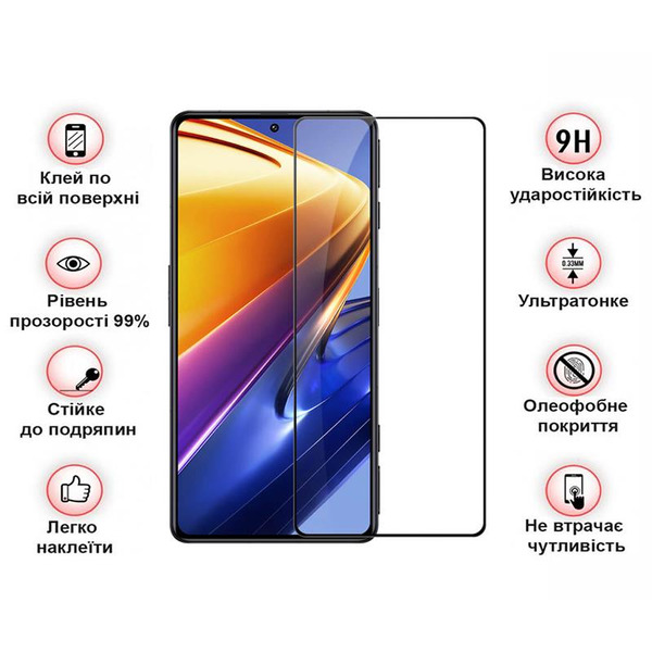 Захисне скло BeCover для Tecno Spark 20 (KJ5n) Black (710626)