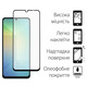Защитное стекло Dengos для Samsung Galaxy A06 SM-A065 Black Full Glue (DG-TG2P-55) 2шт