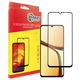 Защитное стекло Dengos для Realme C61 Black Full Glue (TGFG-372)