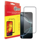 Защитное стекло Dengos для Apple iPhone 16 Pro Black Full Glue (TGFG-367)