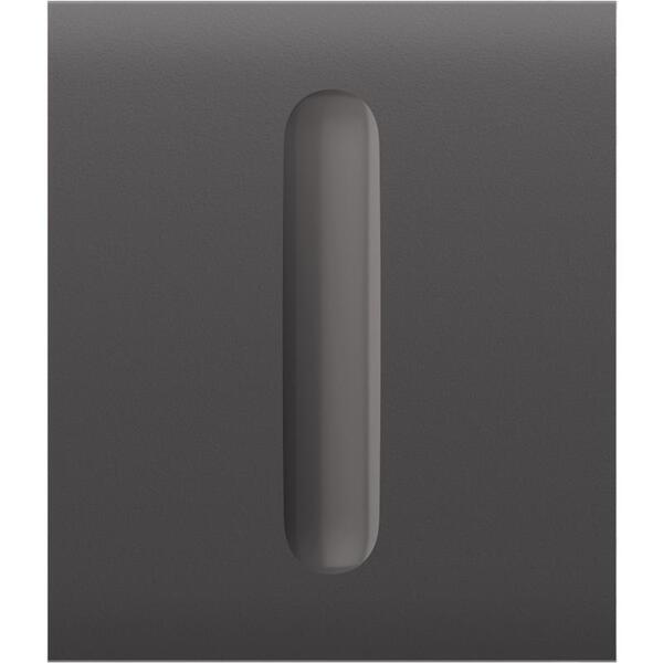 Iноземний назва товару: Ajax CenterButton Dimmer 1-gang 2-way for LightSwitch, Jeweler, бездротовий, grey