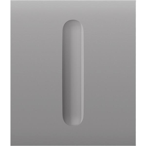 Название товара: Кнопка центральная для одноклавишного выключателя димера Ajax CenterButton Dimmer 1-gang 2-way for LightSwitch, Jeweler, беспроводной, fog