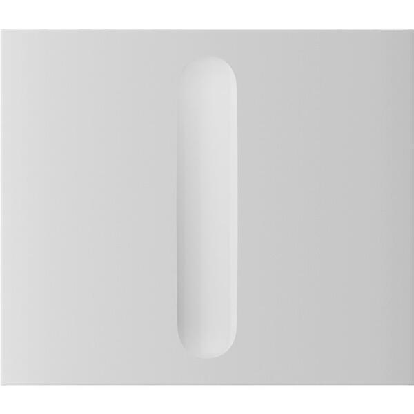 Ajax CenterButton Dimmer Vertical 1-Gang 2-Way LightSwitch, Jeweler, Wireless, White