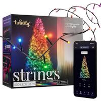 Smart LED Гірлянда Twinkly Dots 400 RGB LED Lights String Black Wire Plug (TWD400STP-BEU)