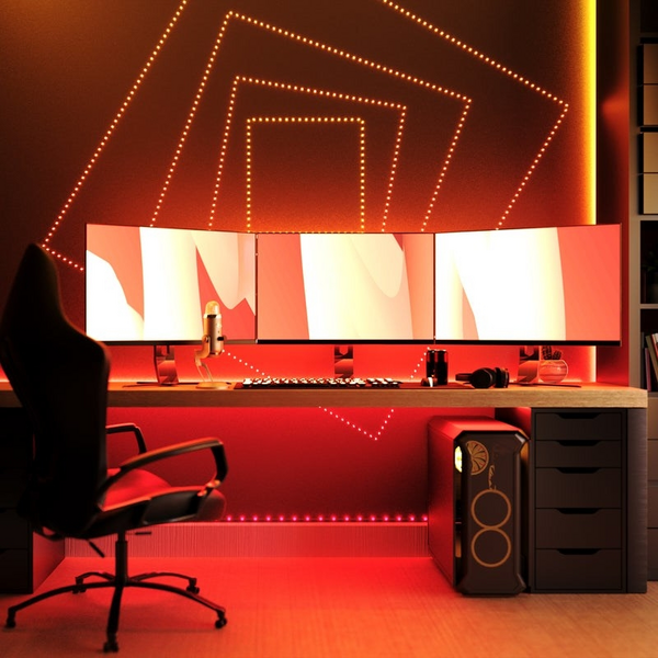 Smart LED Гірлянда Twinkly Dots 400 RGB LED Lights String Black Wire Plug (TWD400STP-BEU)