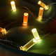 Smart LED Гірлянда Twinkly Strings USB 200 Candle-shaped RGB LEDs, Clear Wire, USB-C (TWKC200RGB-T)