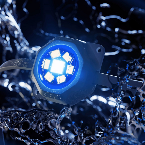 Smart LED Гірлянда Twinkly Permanent Light 72 RGB LED String, White Wire, Plug F (TWPL072STP-TEU)