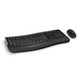 Комплект клавиатура и мышь Microsoft  Comfort Desktop 5050 WL, EN/UK/RU, чёрный