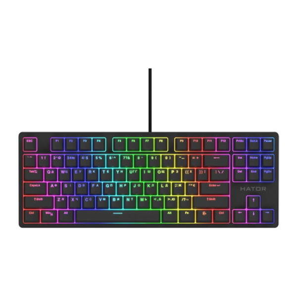 Клавиатура Hator Rockfall 2 Mecha TKL Orange Black (HTK-520)