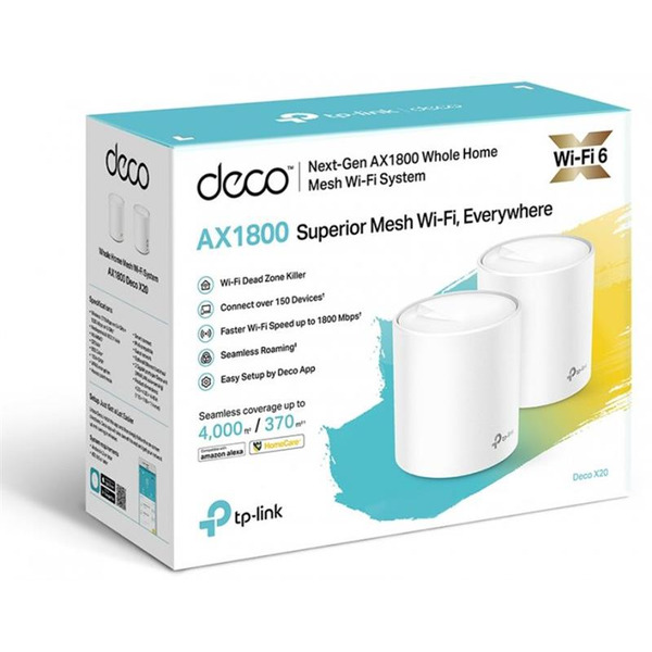WiFi Mesh система TP-Link Deco X20(1-pack) 