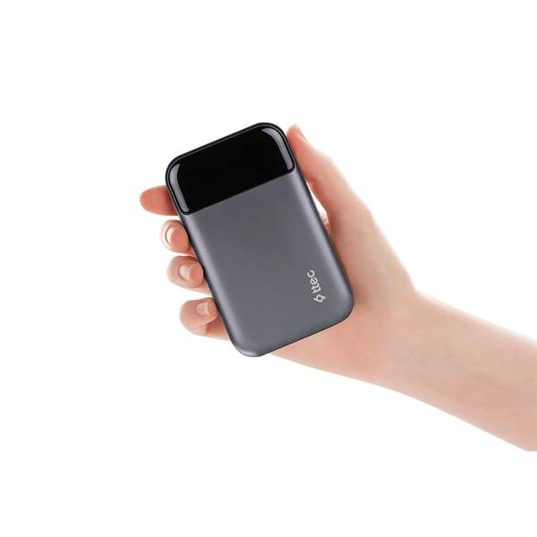 Зовнішній акумулятор (Power Bank) Ttec 10000mAh ReCharger Pro LCD PD 30W Space Gray (2BB214UG)