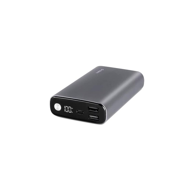 Внешний аккумулятор (Power Bank) Ttec 15000mAh ReCharger Pro LCD PD 65W Space Gray (2BB216UG)