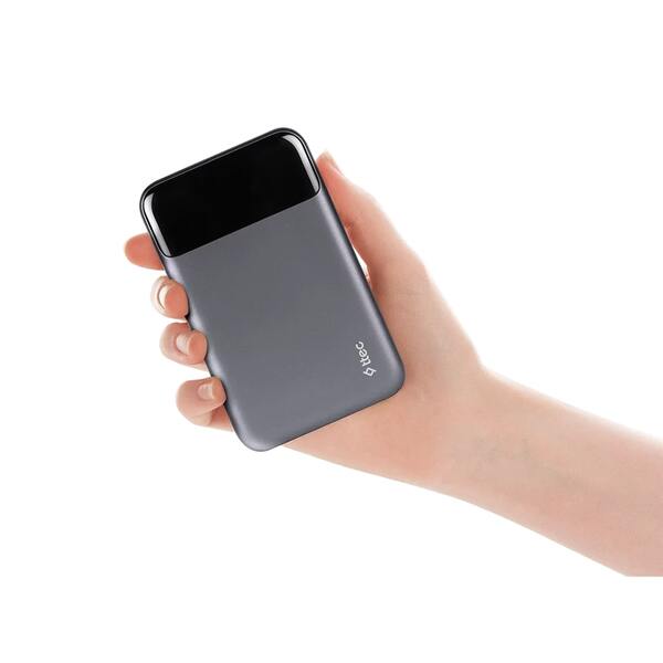 Внешний аккумулятор (Power Bank) Ttec 20000mAh ReCharger Pro LCD PD 130W Space Gray (2BB218UG)